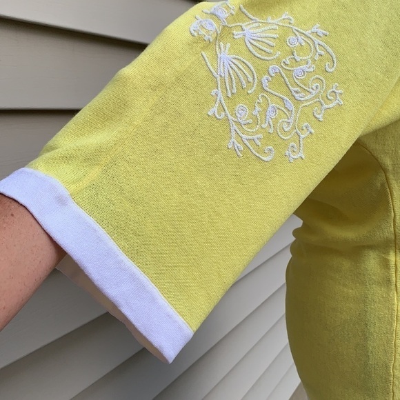 BANANA REPUBLIC Yellow Sweater - Picture 6 of 12